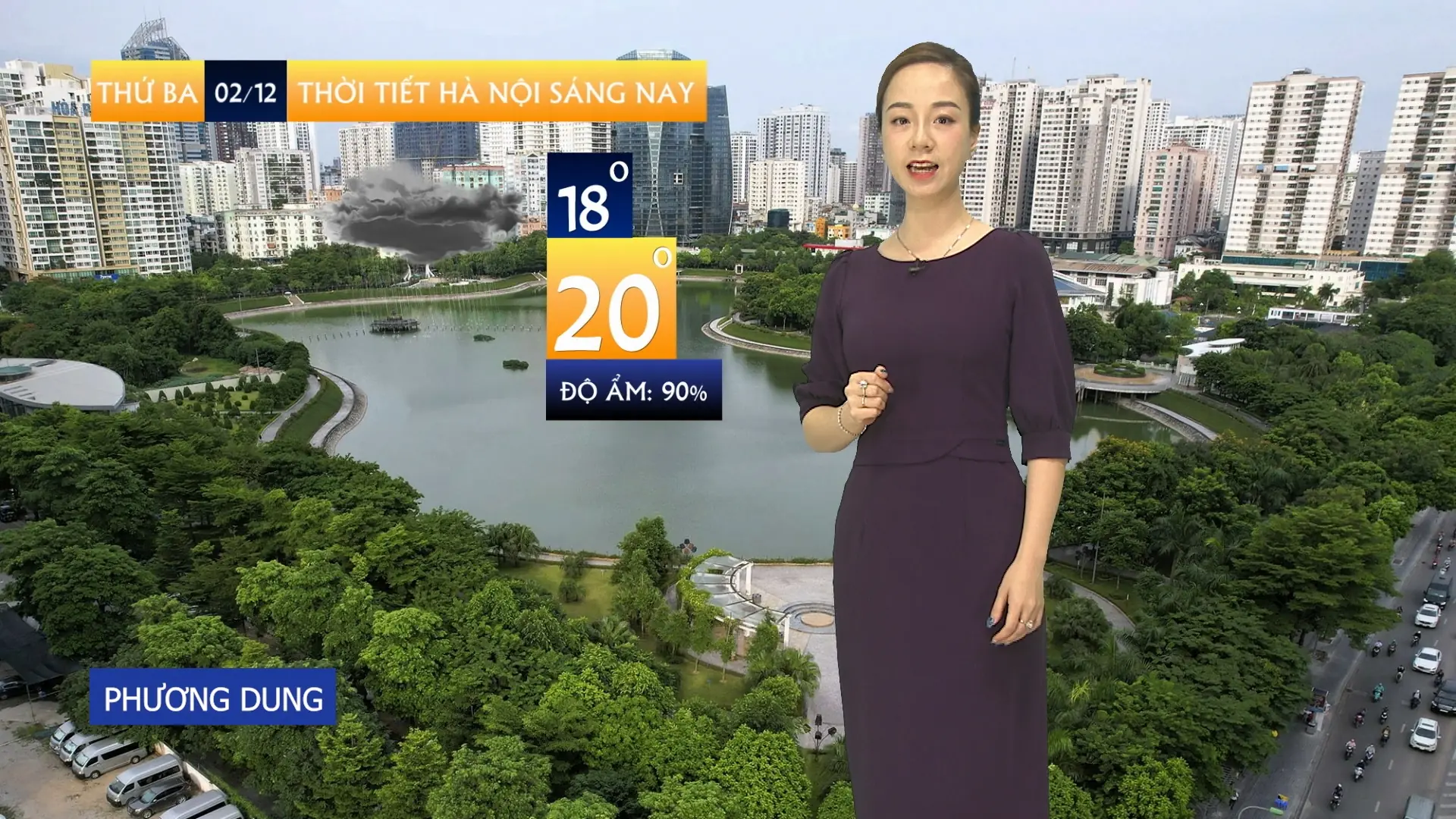  Dự báo thời tiết trưa | 02/12/2025